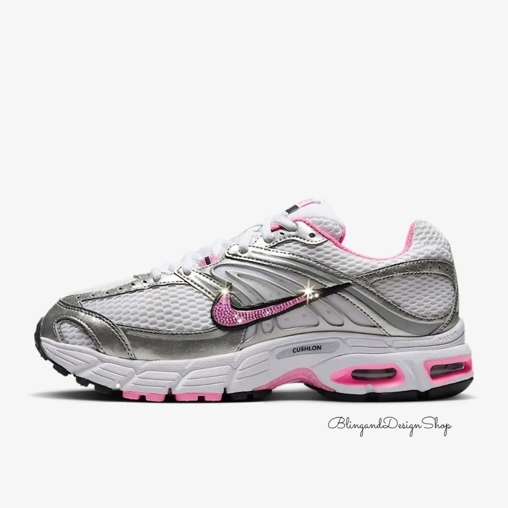 Bling Nike Air Max Moto 2K Women's Sneakers Shoes Customized With Crystals